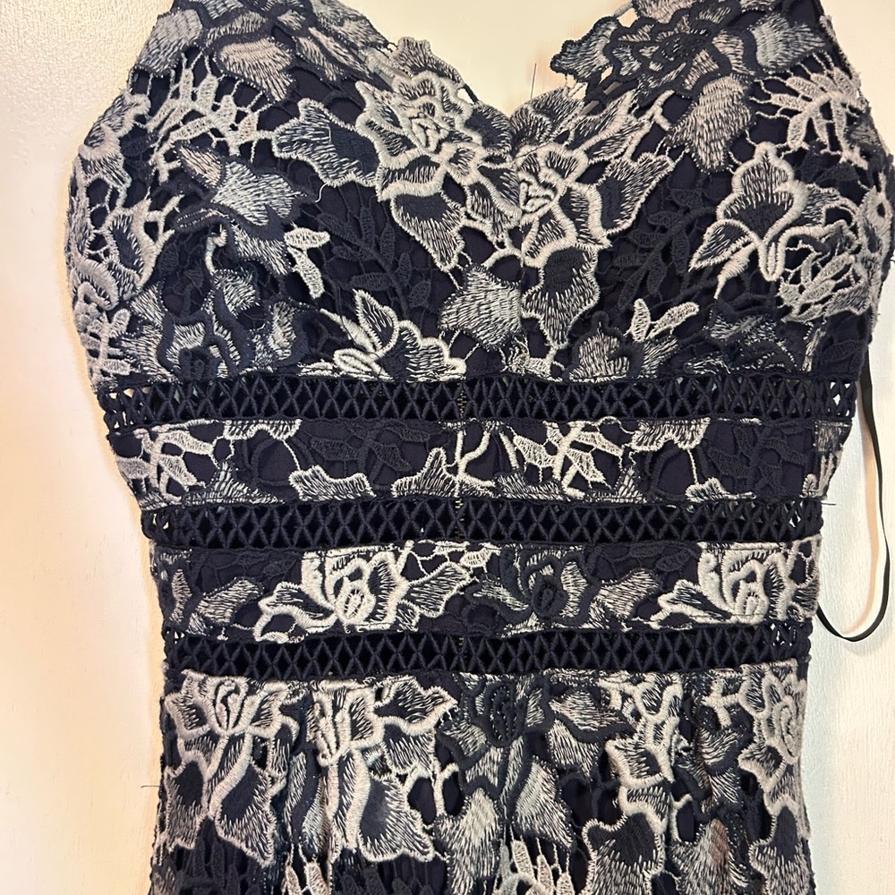 Anthropologie Black Sheath Dress Sweetheart Neckline Wedding Guest